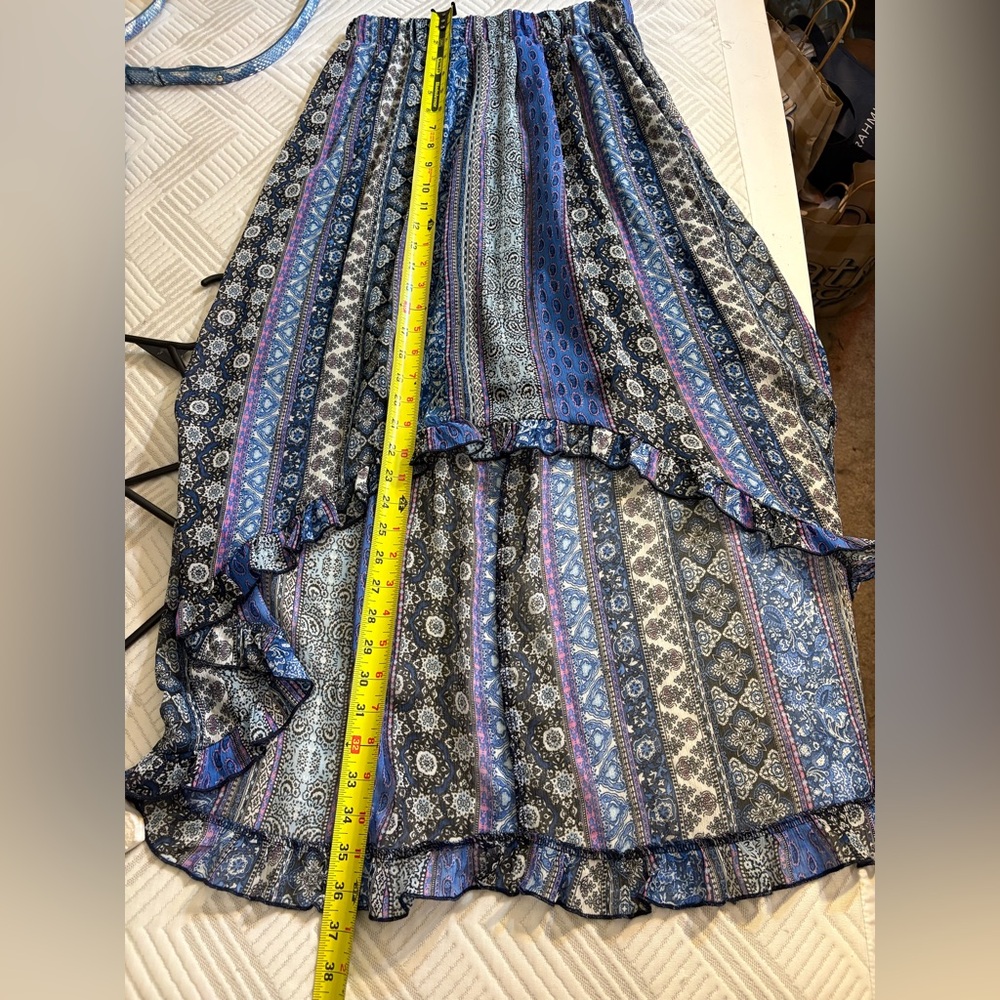 No boundaries high-low maxi